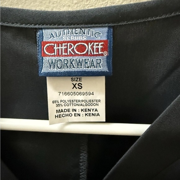 Cherokee Authentic Scrubs in Dark Gray - Picture 2 of 4